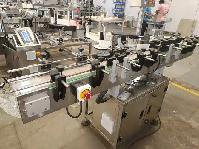 Labeling machine For Round Pet Bottle Glass Bottle Jar Can Italy