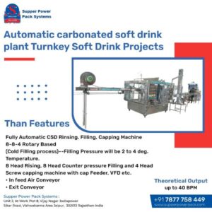 Carbonated Beverage Filling Machine in Egypt