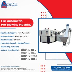 Automatic pet bottle blowing machine in Burundi price