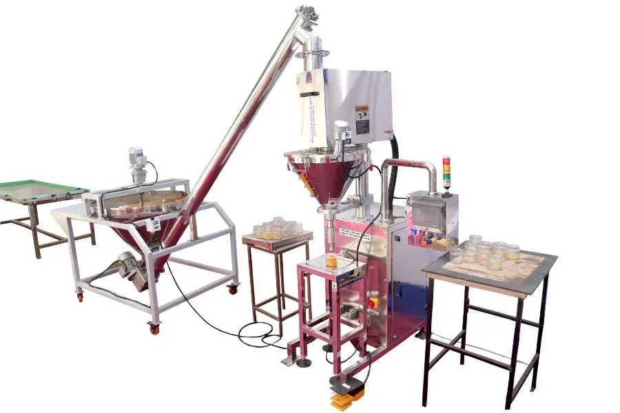 Precision Auger Dosing Machine for Powder Products in Zefta Egypt