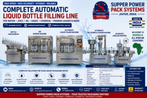 Complete automatic Liquid Bottle Filling Line for Nigerian Factories