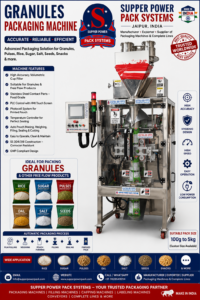 Granules Packaging Machine for food Processing industry Ghana